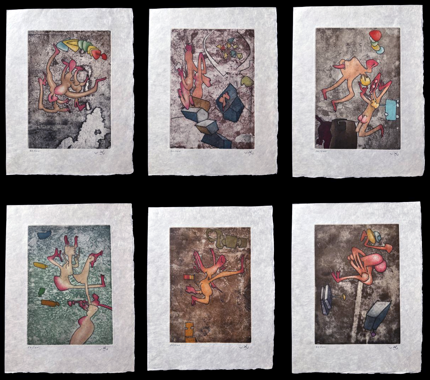 Roberto Matta: Mots desserre-freins. 1972.